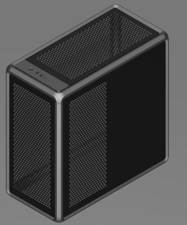 MasterFrame 600  “cheese-grater” Ventilation Pattern