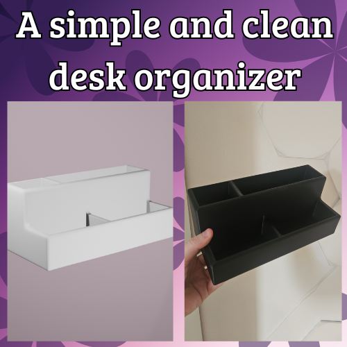 Desk orginizer 3D model