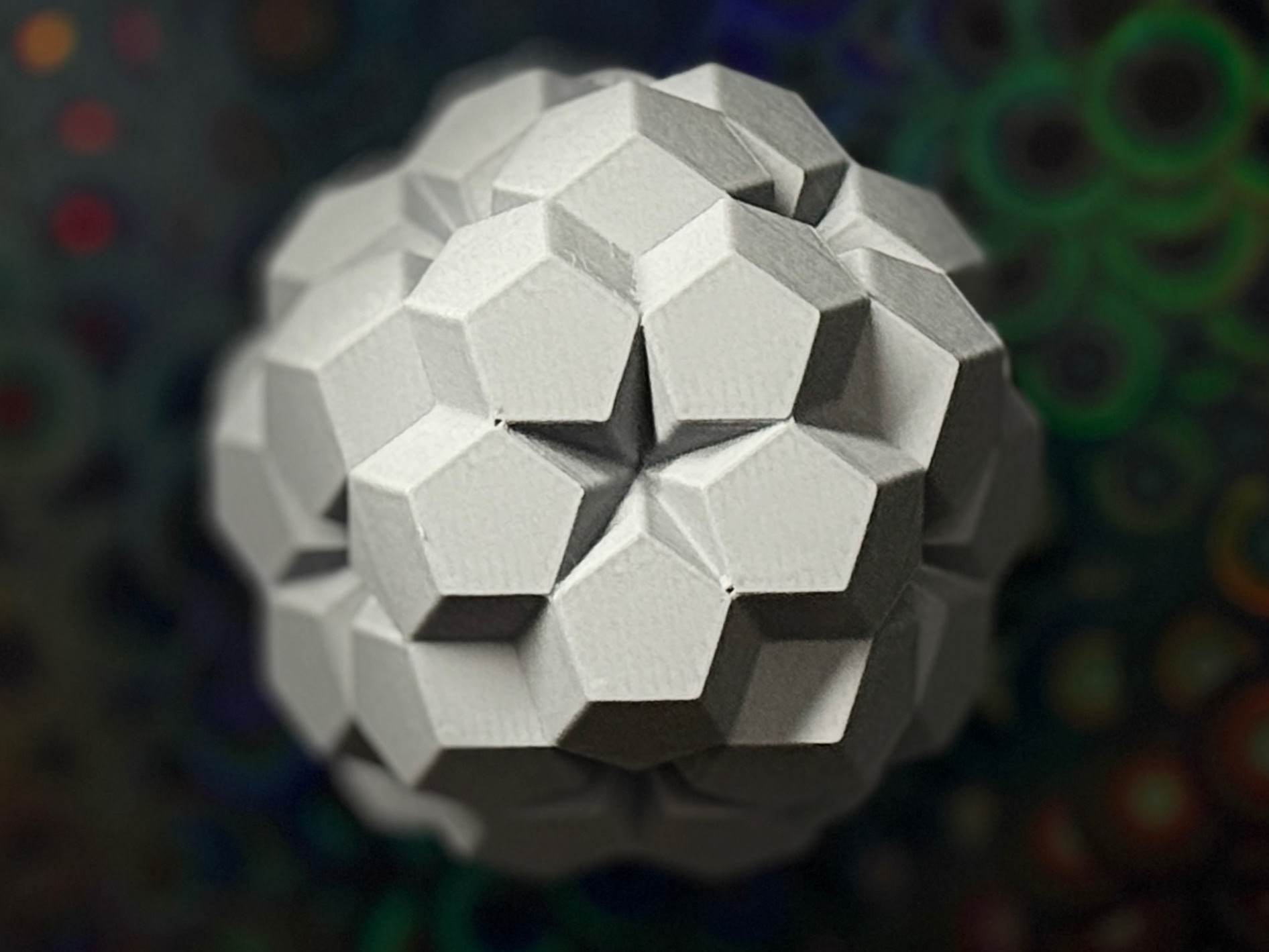 Sierpiński Dodecahedron Fractal Variant - Level 1