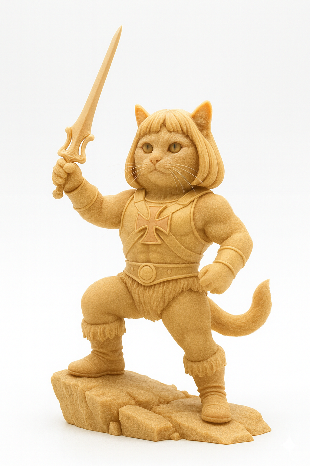 He-Cat - The Feline Warrior (He-Man Inspired)