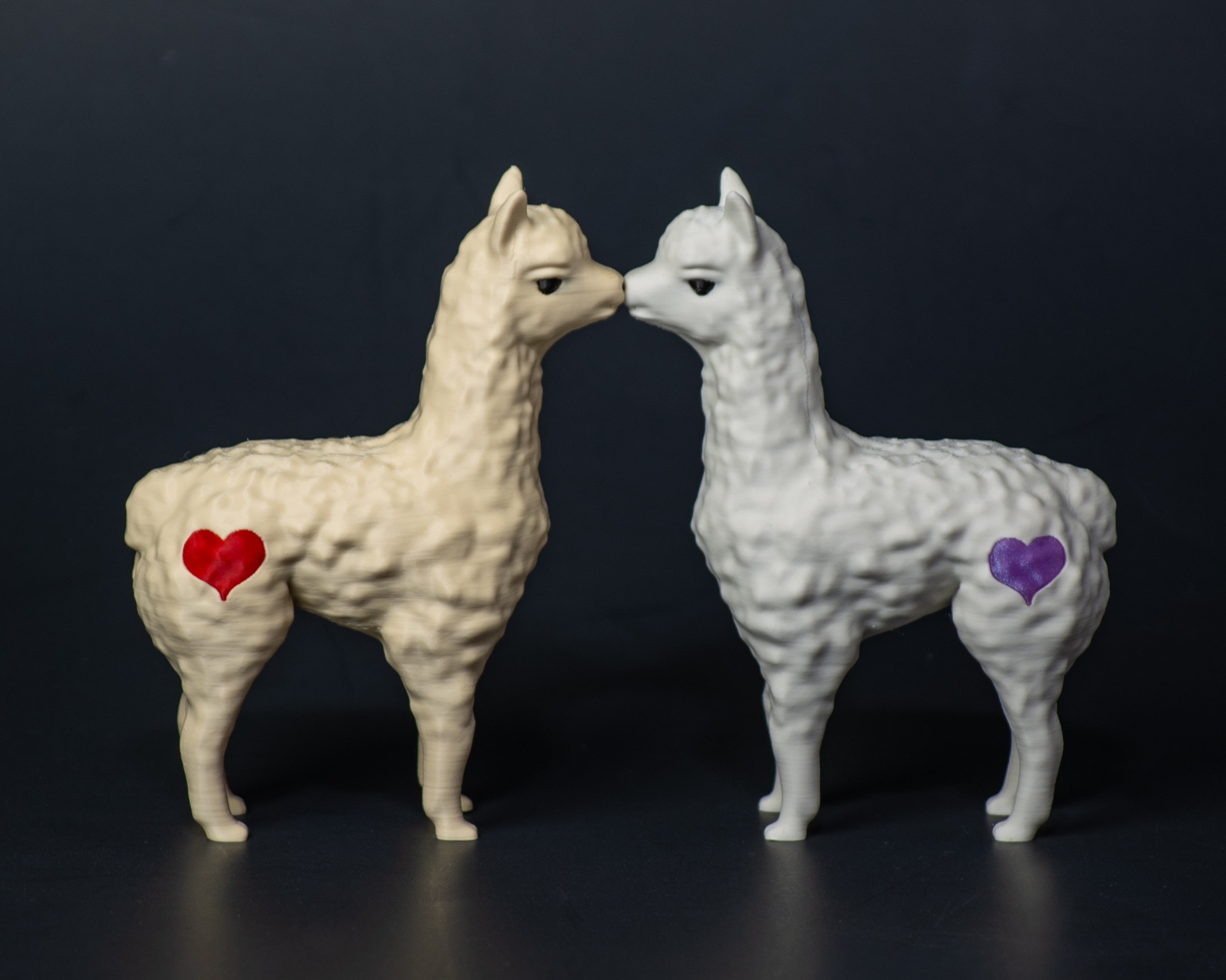 Love Llamas - Kissing Alpacas