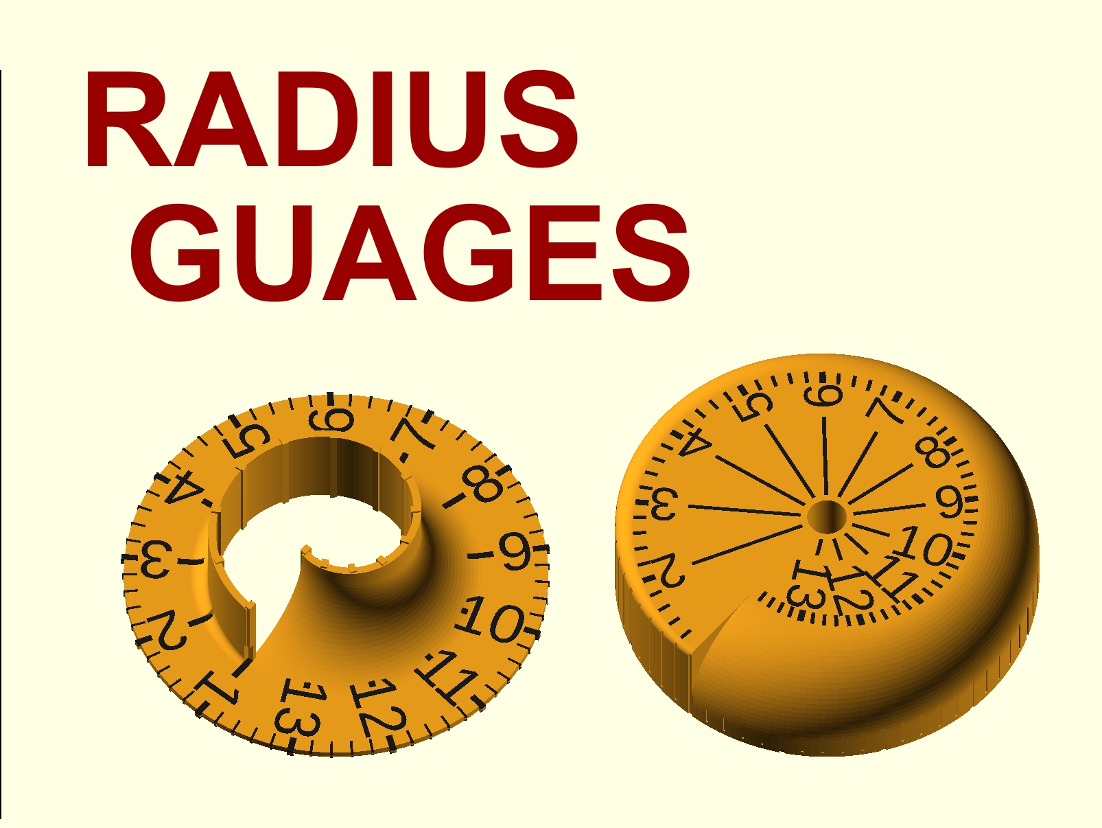 Radius Guages