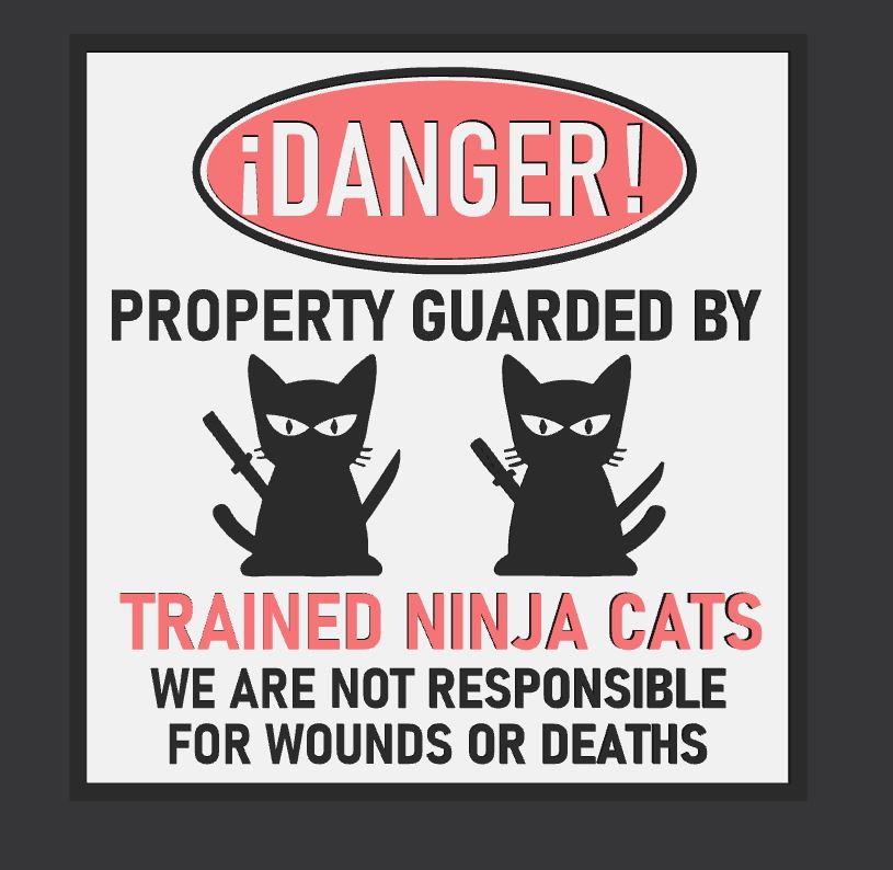 Warning sign