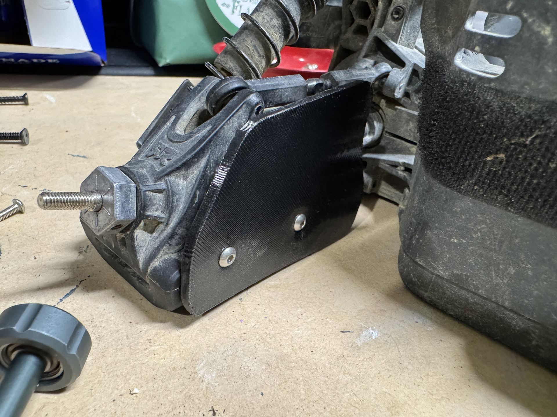 Arrma Rear Mud Guards for ARA-1606 (Granite V4, Senton, Fury, etc)