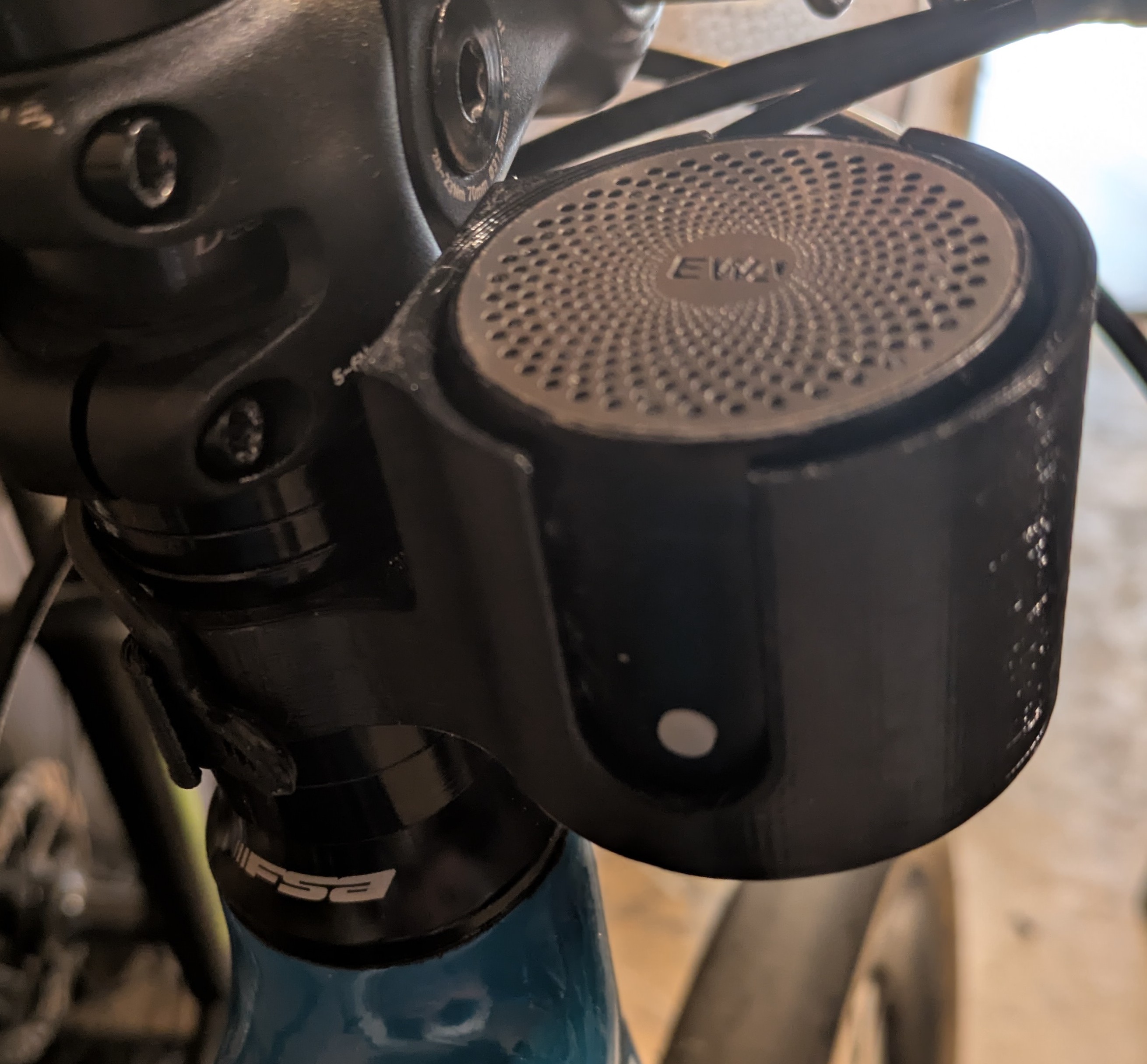 Bike Stem Riser Mount for EWA A106 Pro Wireless Mini Bluetooth Speaker