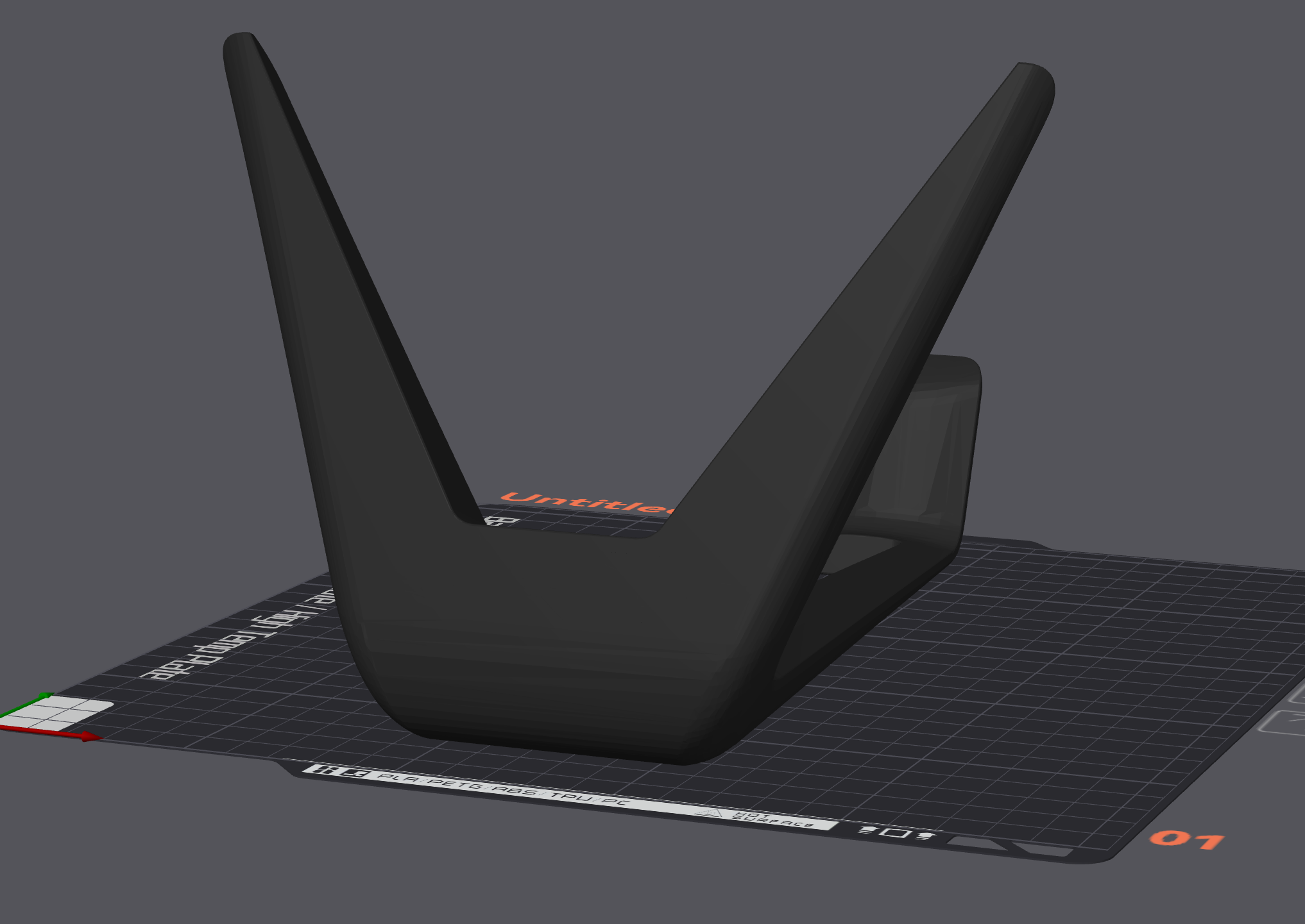 Headphonestand without watermark/logo