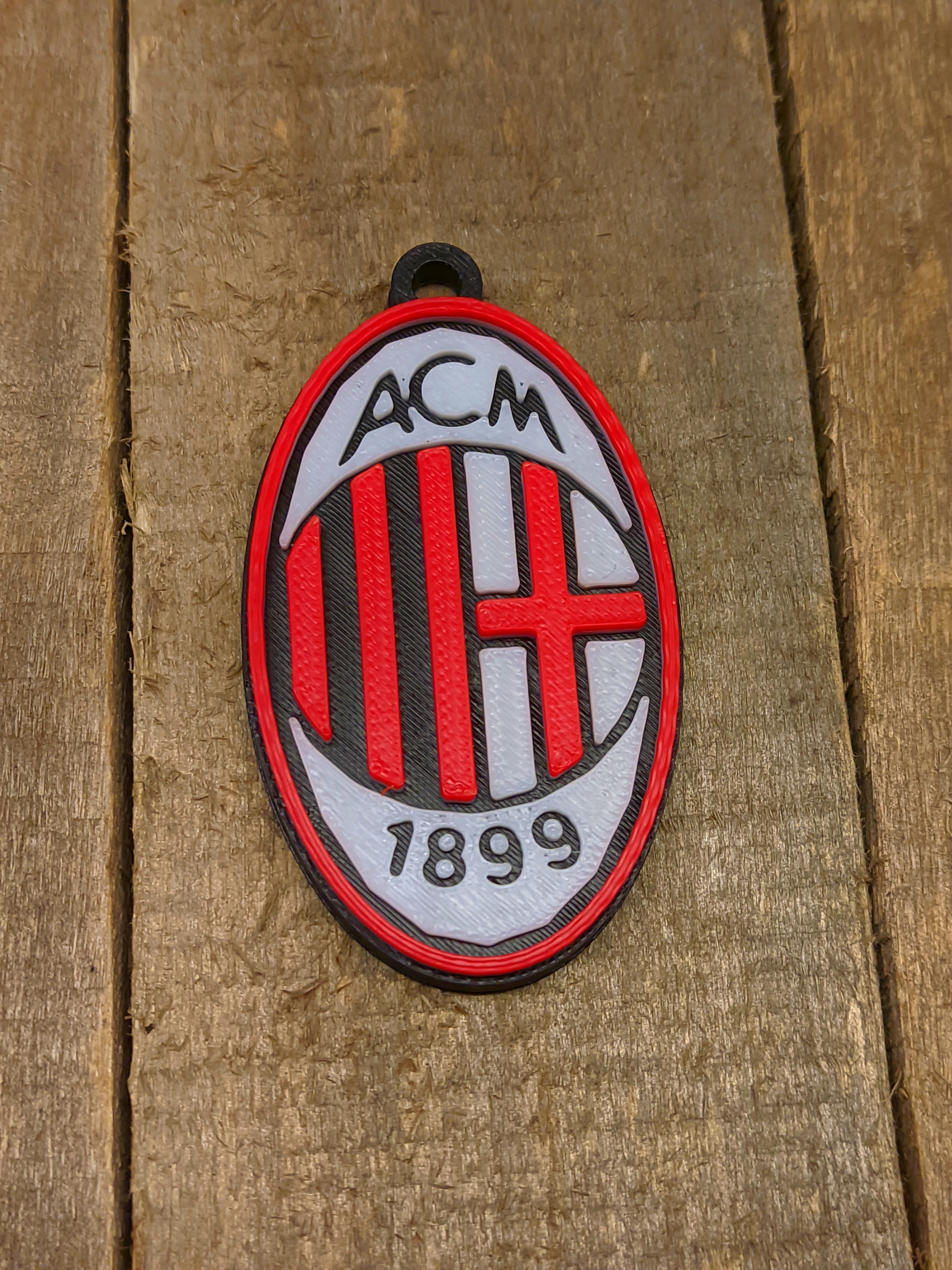 AC Milan Keychain Portachiavi (NO MMU required)