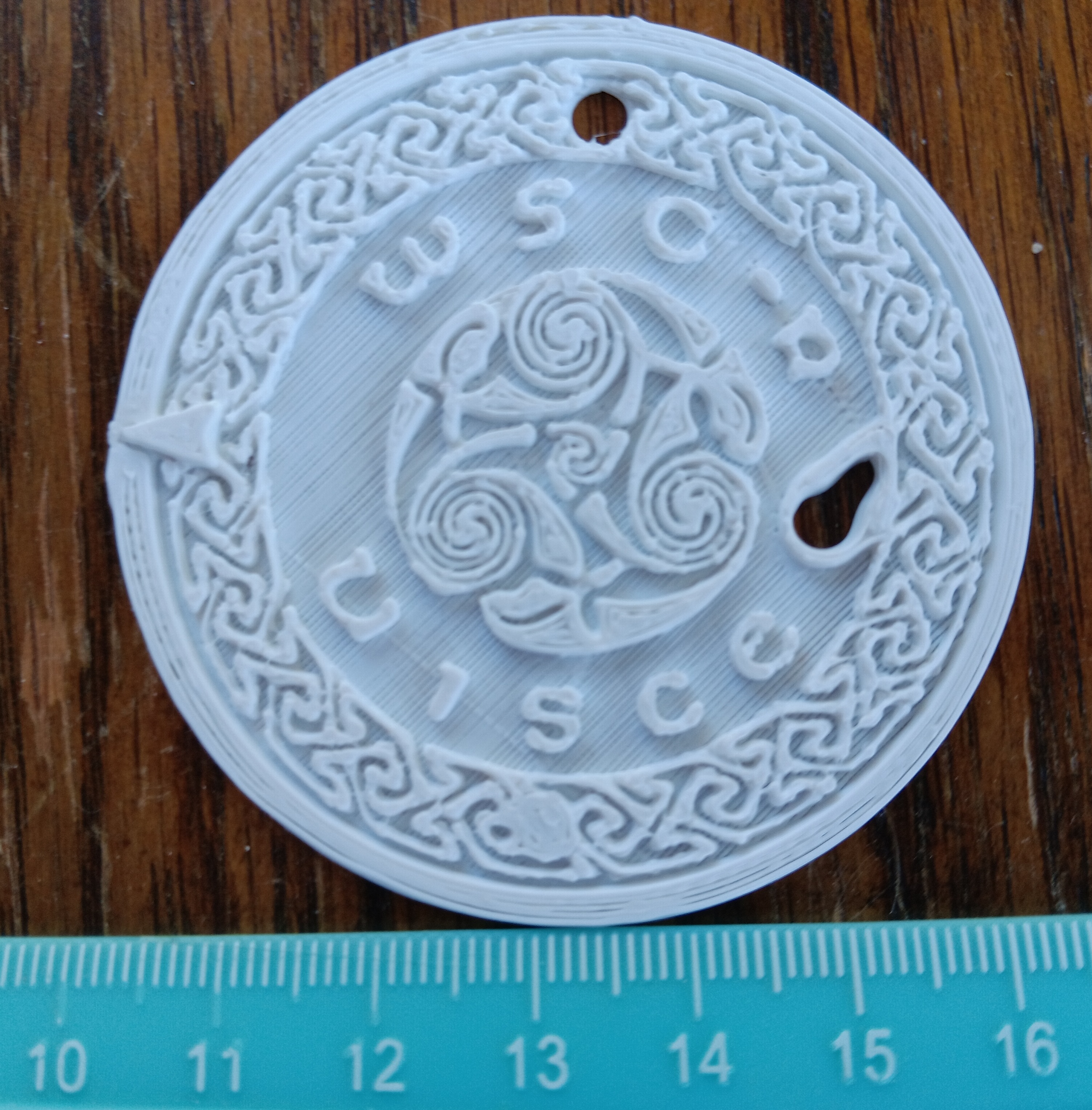 Replica of Irish water access lid
