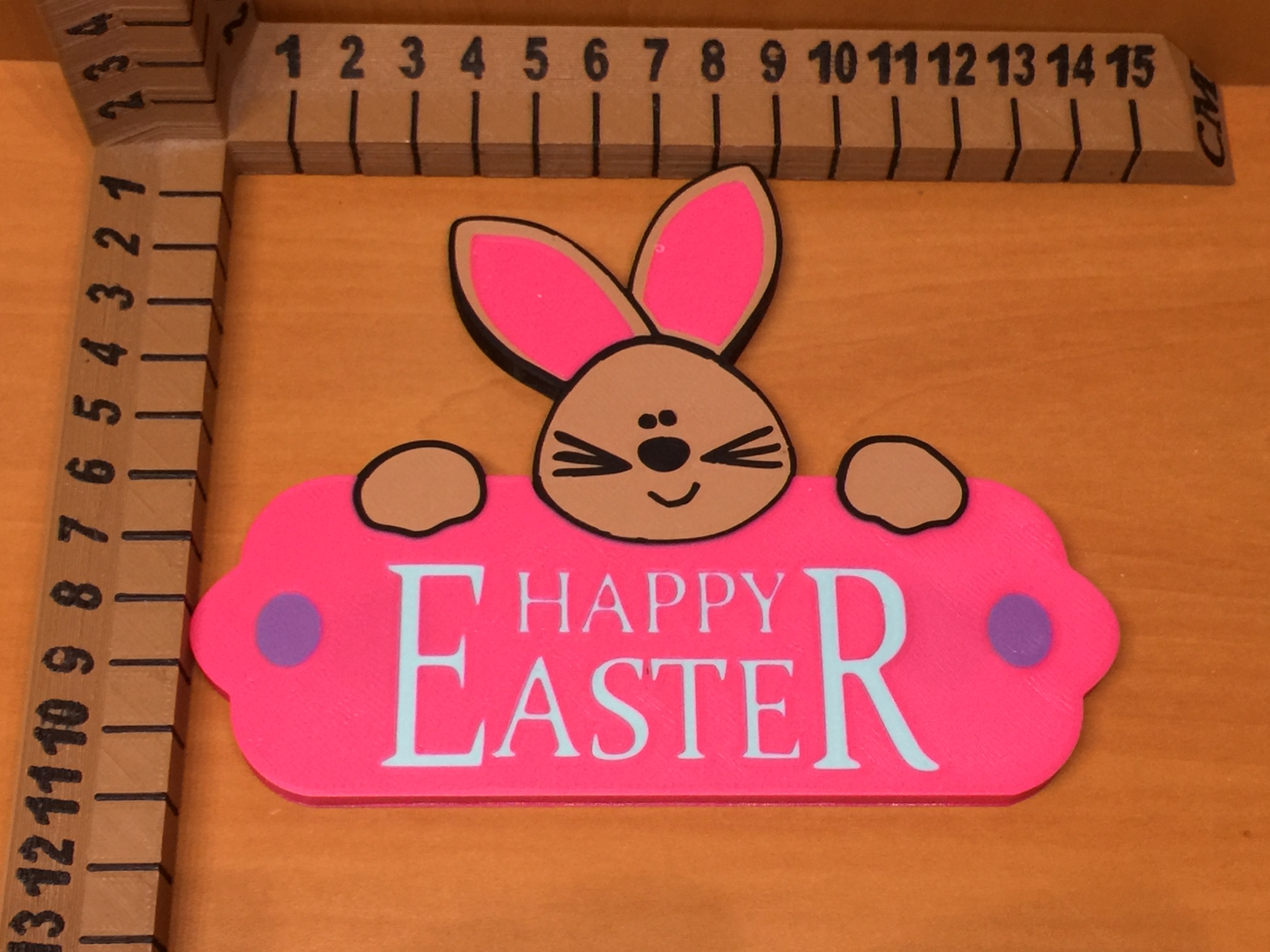 Miniatura 2 do modelo 3D Easter Sign