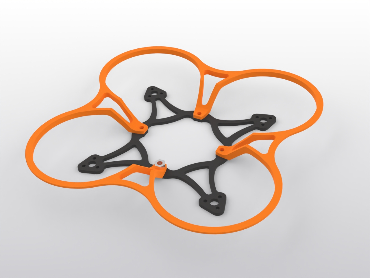 75 mm tiny whoop carbon frame — miniatura 2