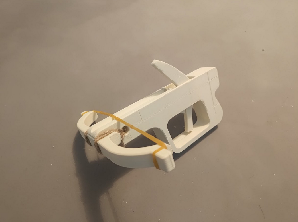 Crossbow Toy using Ancient Chinese Trigger Assembly
