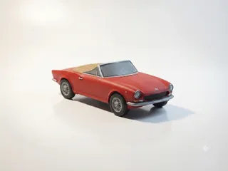 Fiat 124 Spider - Classic Italian Convertible Model