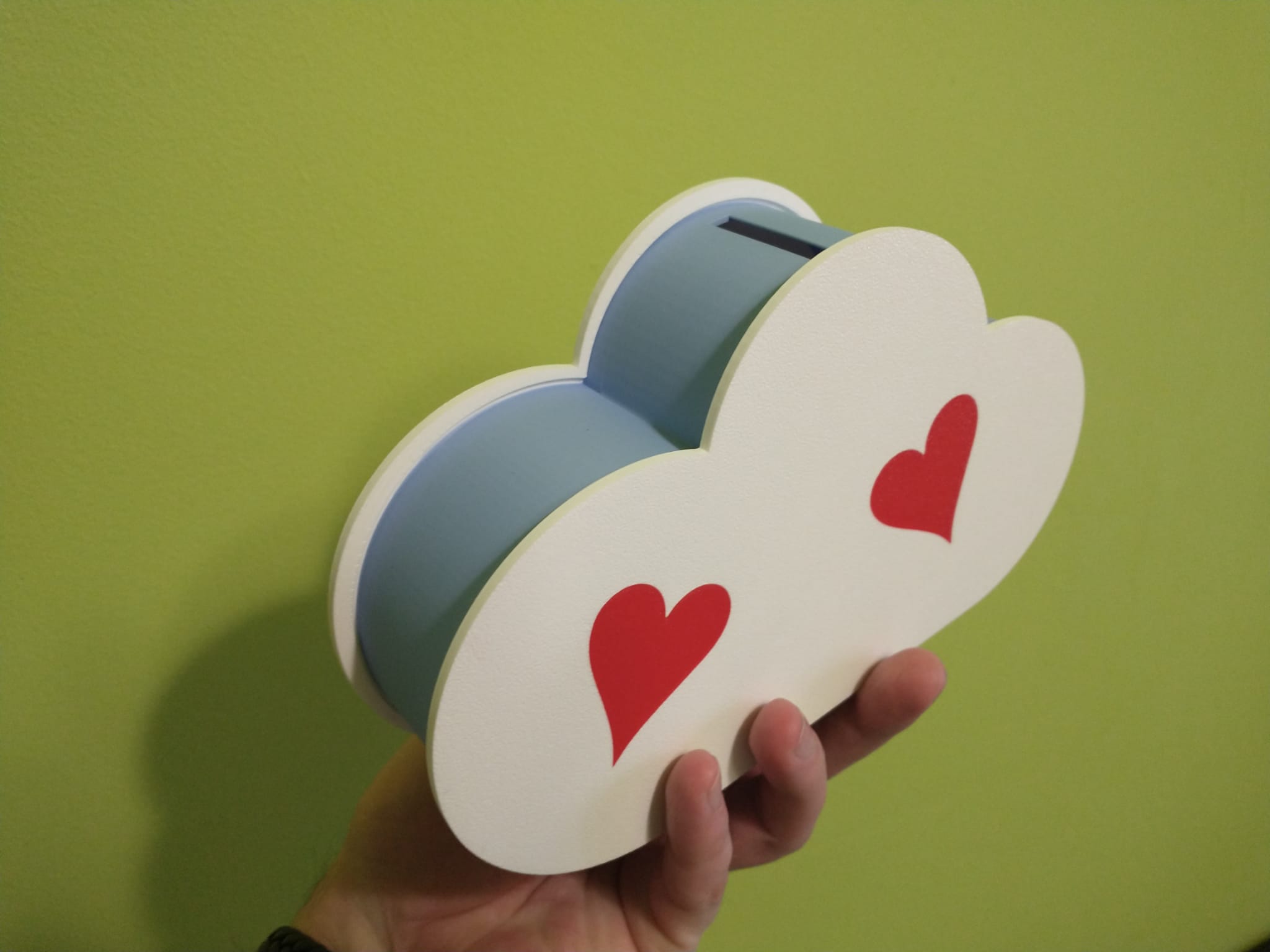 Cloud money box, piggybank, piggy bank