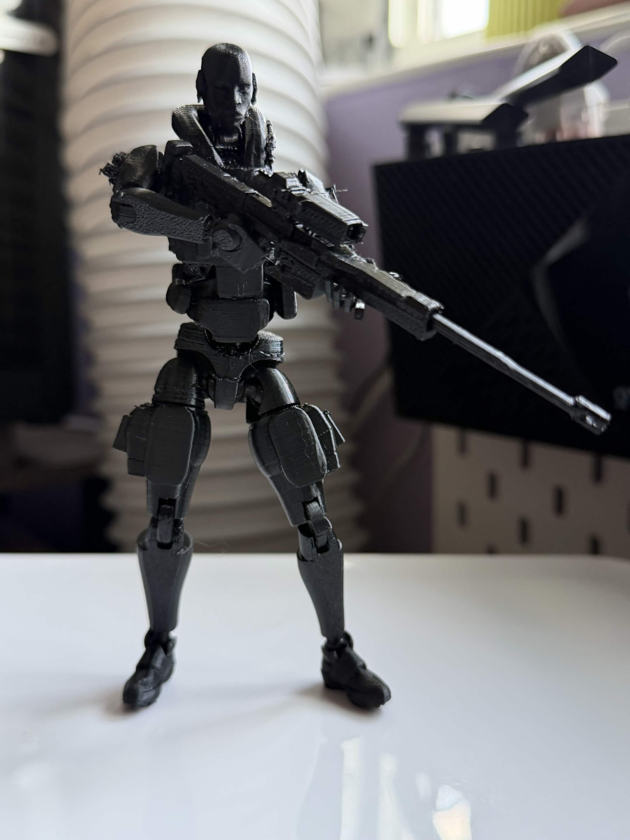 Aux // Triage - Printable Jointed Figure (Carbon 13)