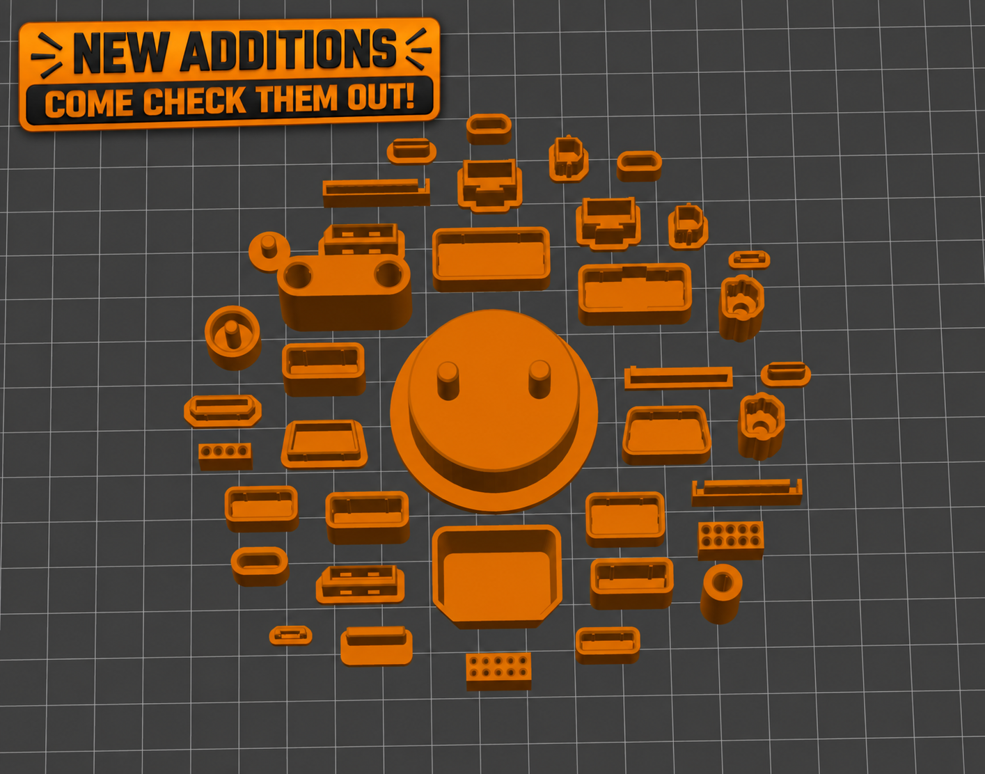 Caps for ALL! Ultimate Dust Cover & Cap Collection for PC, Audio & Power – Standard & Pull-Tab Versions