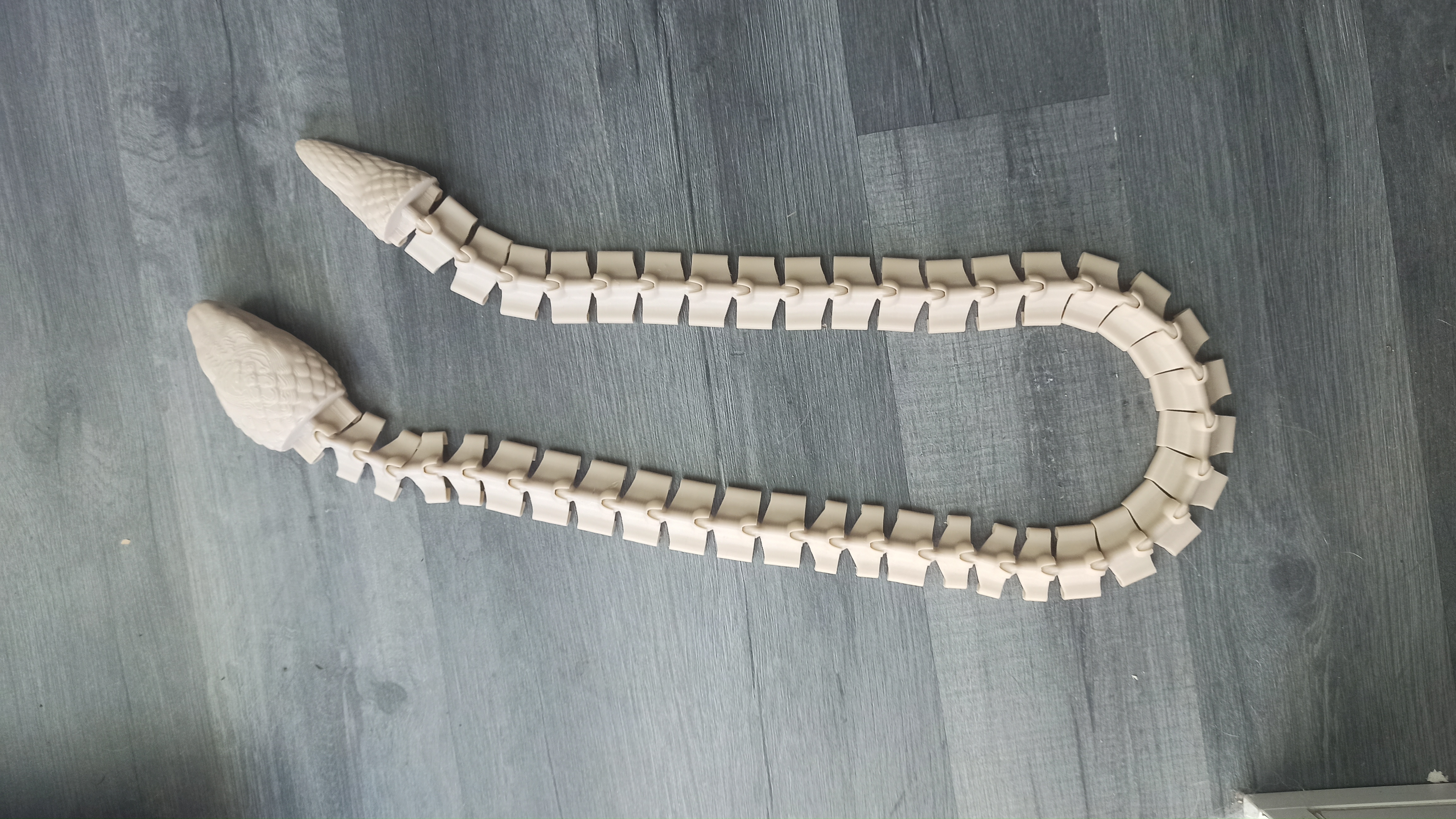 snake head and tail for upcycling