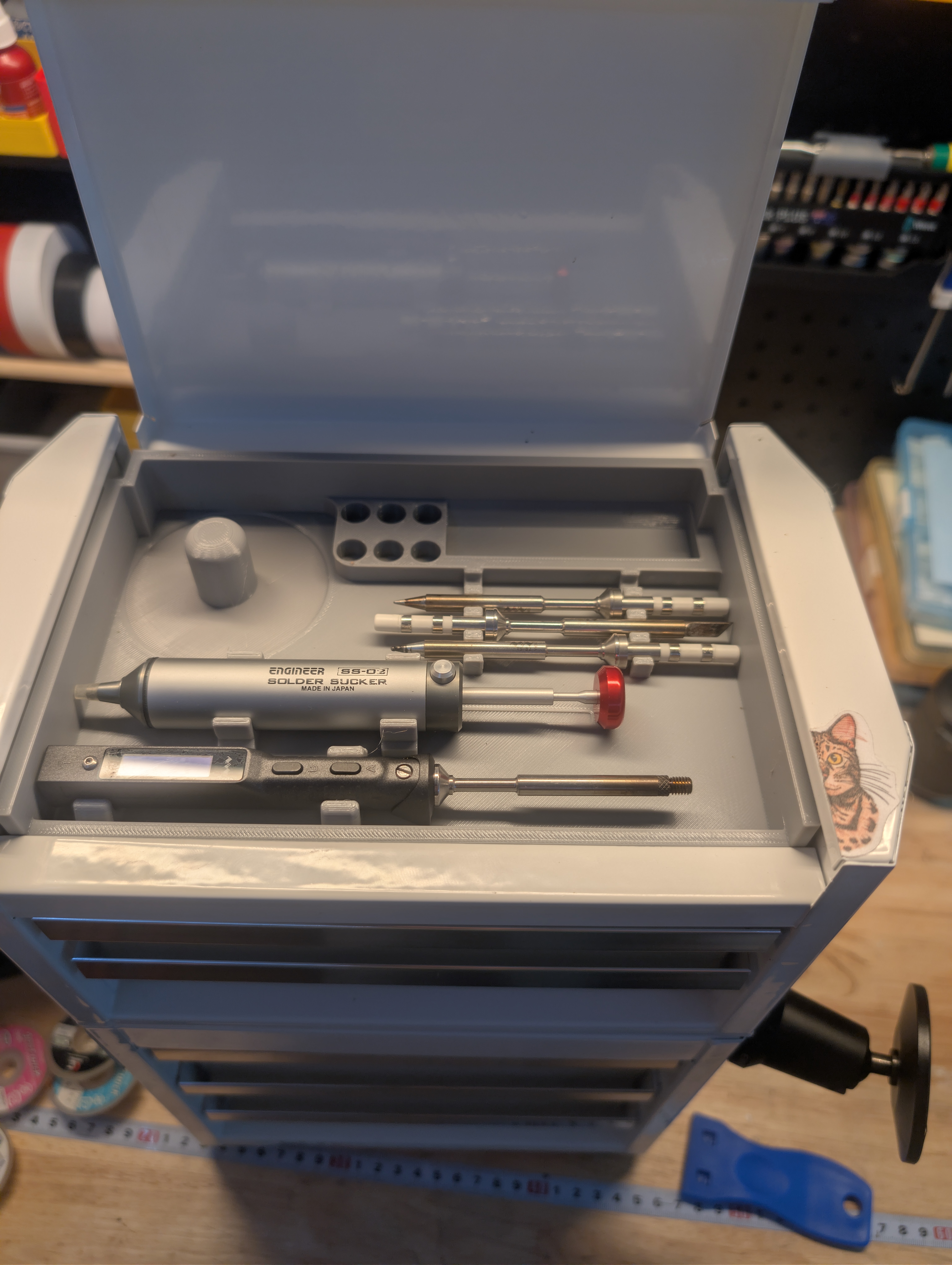 ToolPro Mini Toolbox Blank Top Drawer Insert