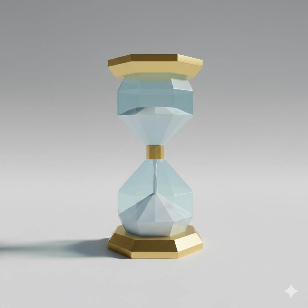 Low Poly Hourglass