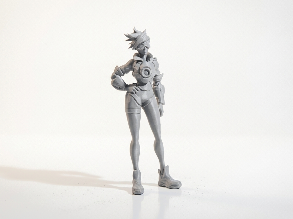 Tracer Figurine Gaming Character 3D Printable