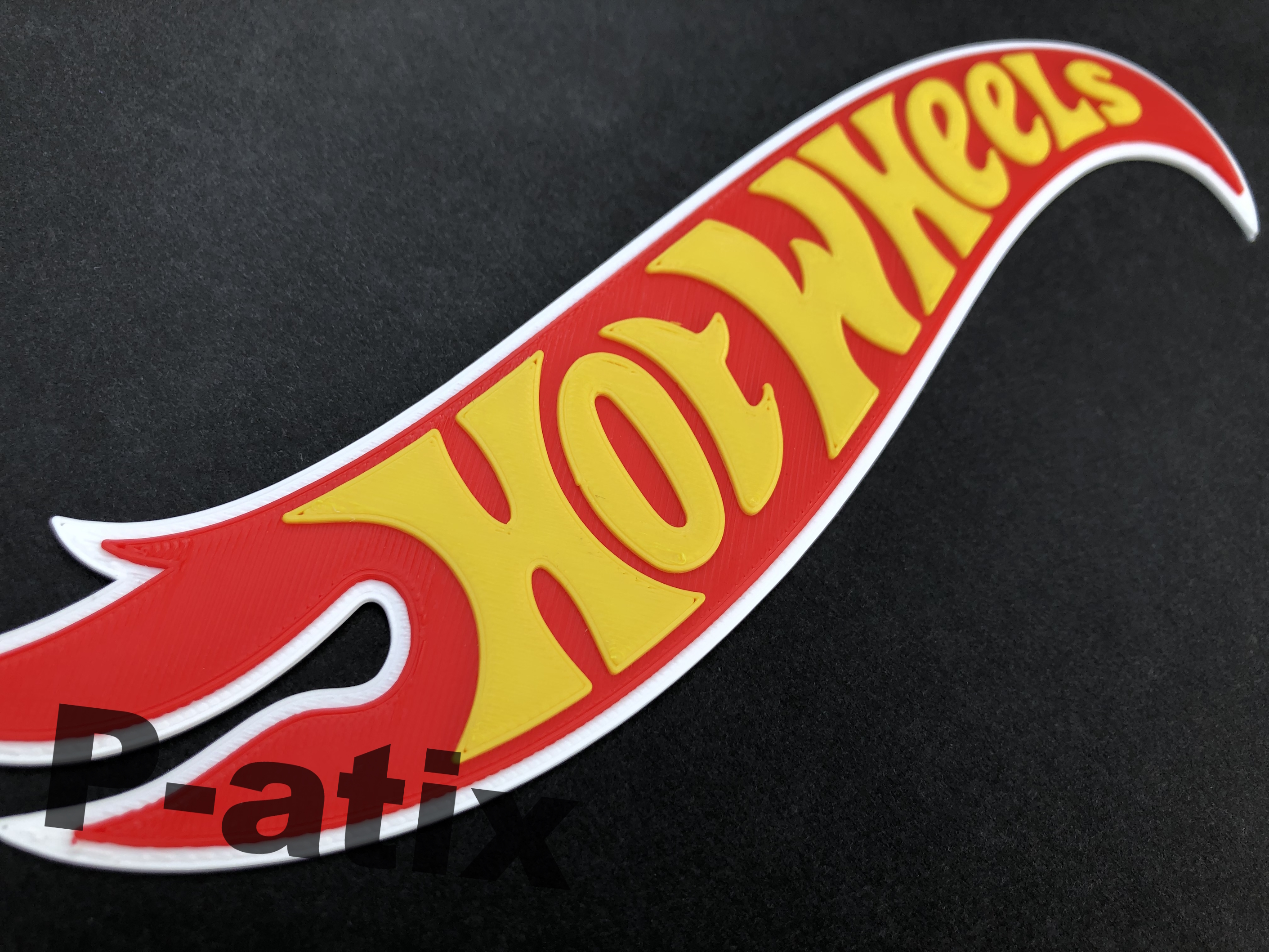 HotWheels and Matchbox logo plates