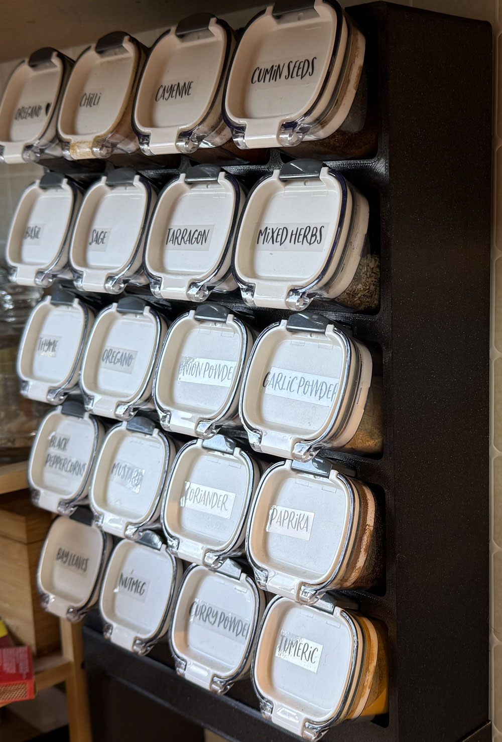 Spice Rack - Progressive ProKeeper Spice Containers