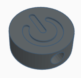 Power button bead