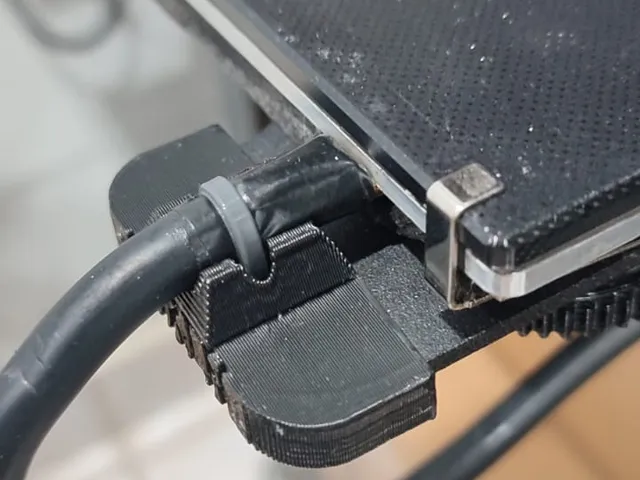 Kingroon KP3s 3.0 bed cable support