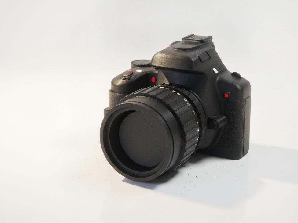 Nikon DSLR Camera Model 3D Printable