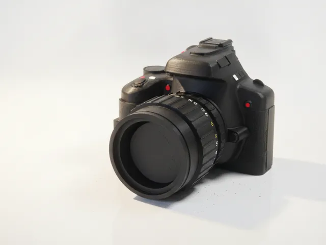 Nikon DSLR Camera Model 3D Printable