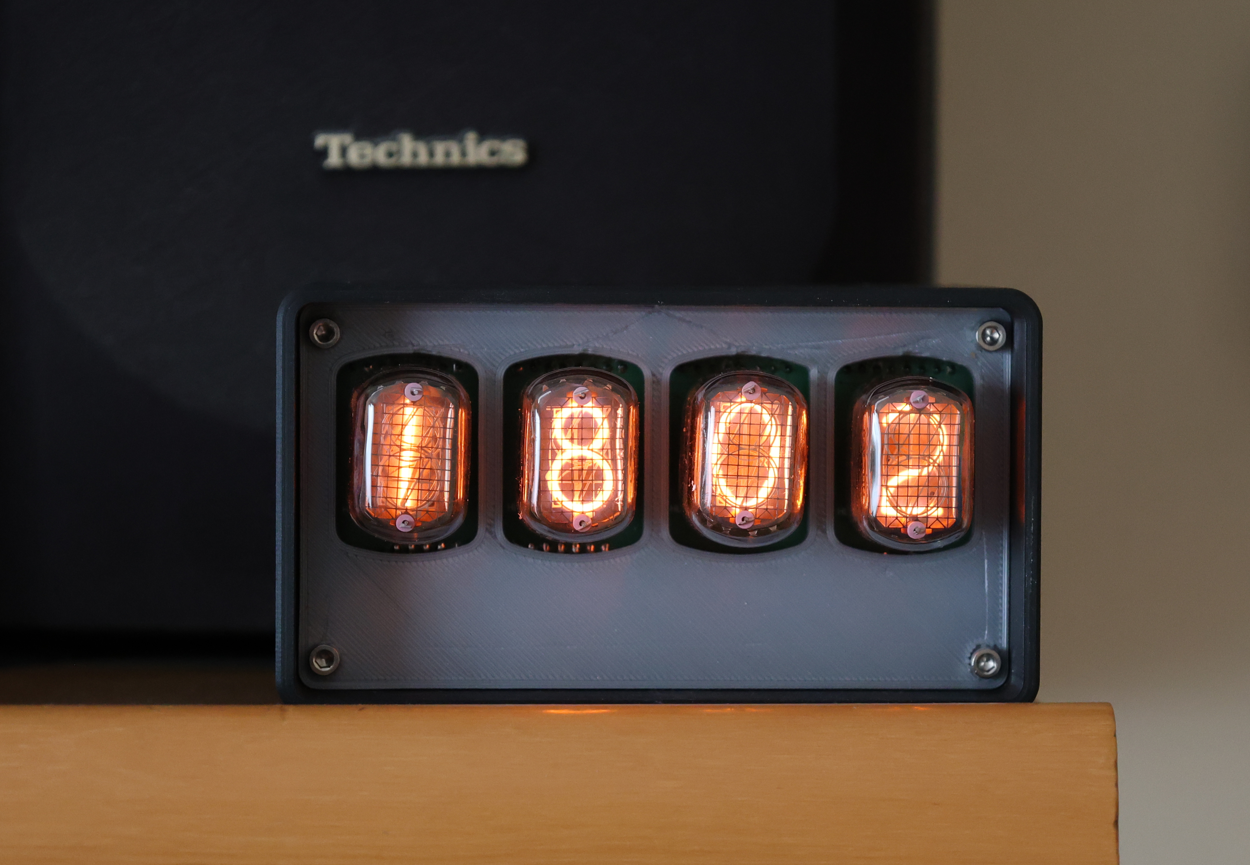 Arduino Nano ESP32-based Nixie Clock with IN-12 tubes