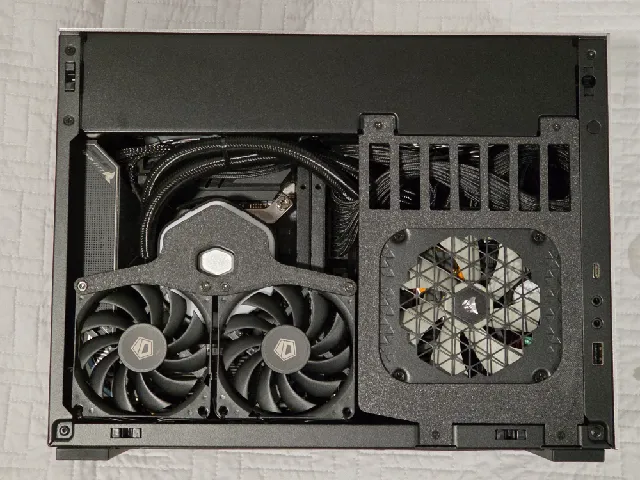 MasterLiquid Atmos dan a4 h2o dual 80mm fan mount