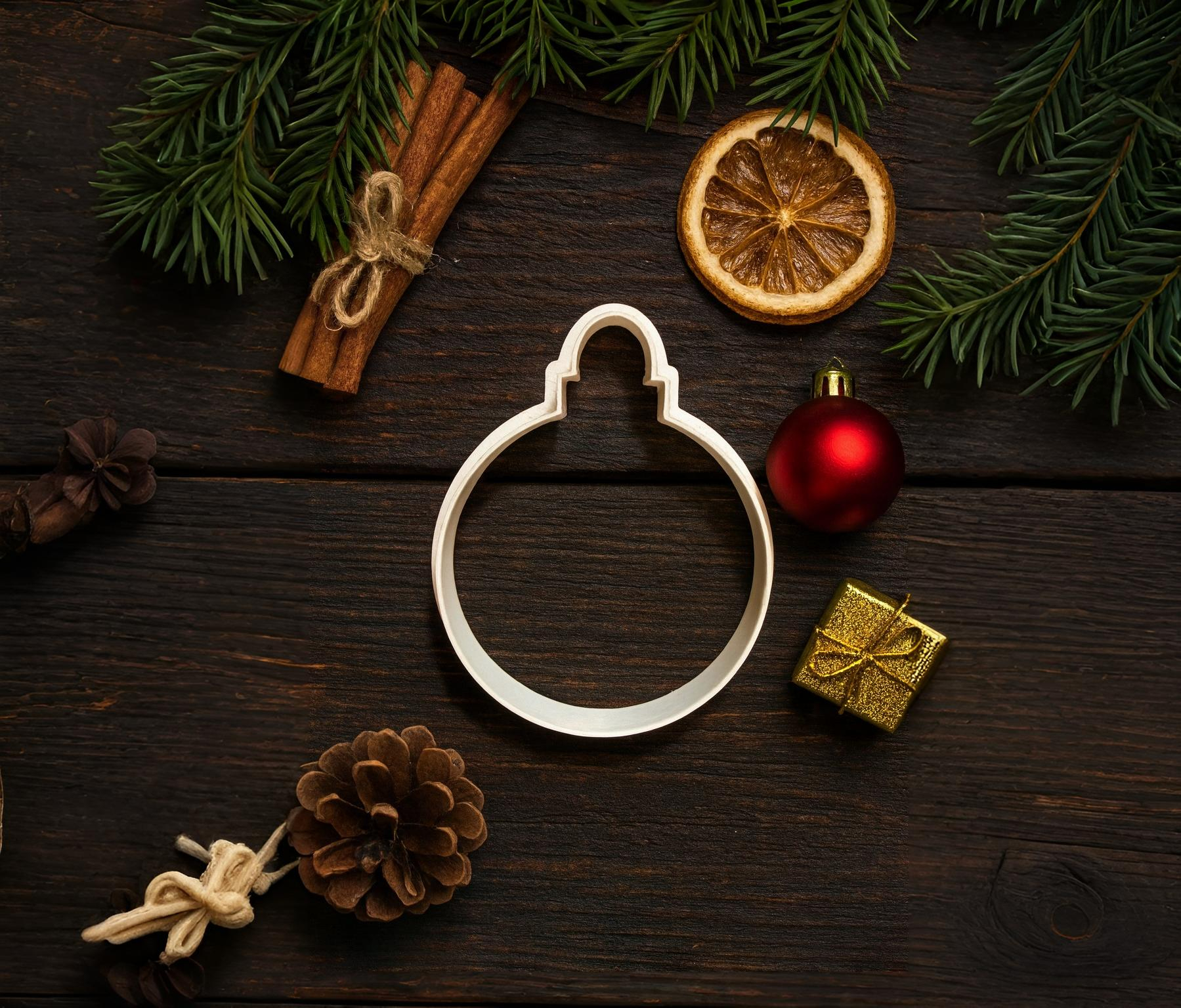 Christmas Ornament Cookie Cutter