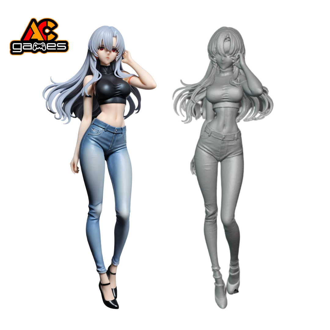 Rei Ayanami FAN ART Urban Style Evangelion
