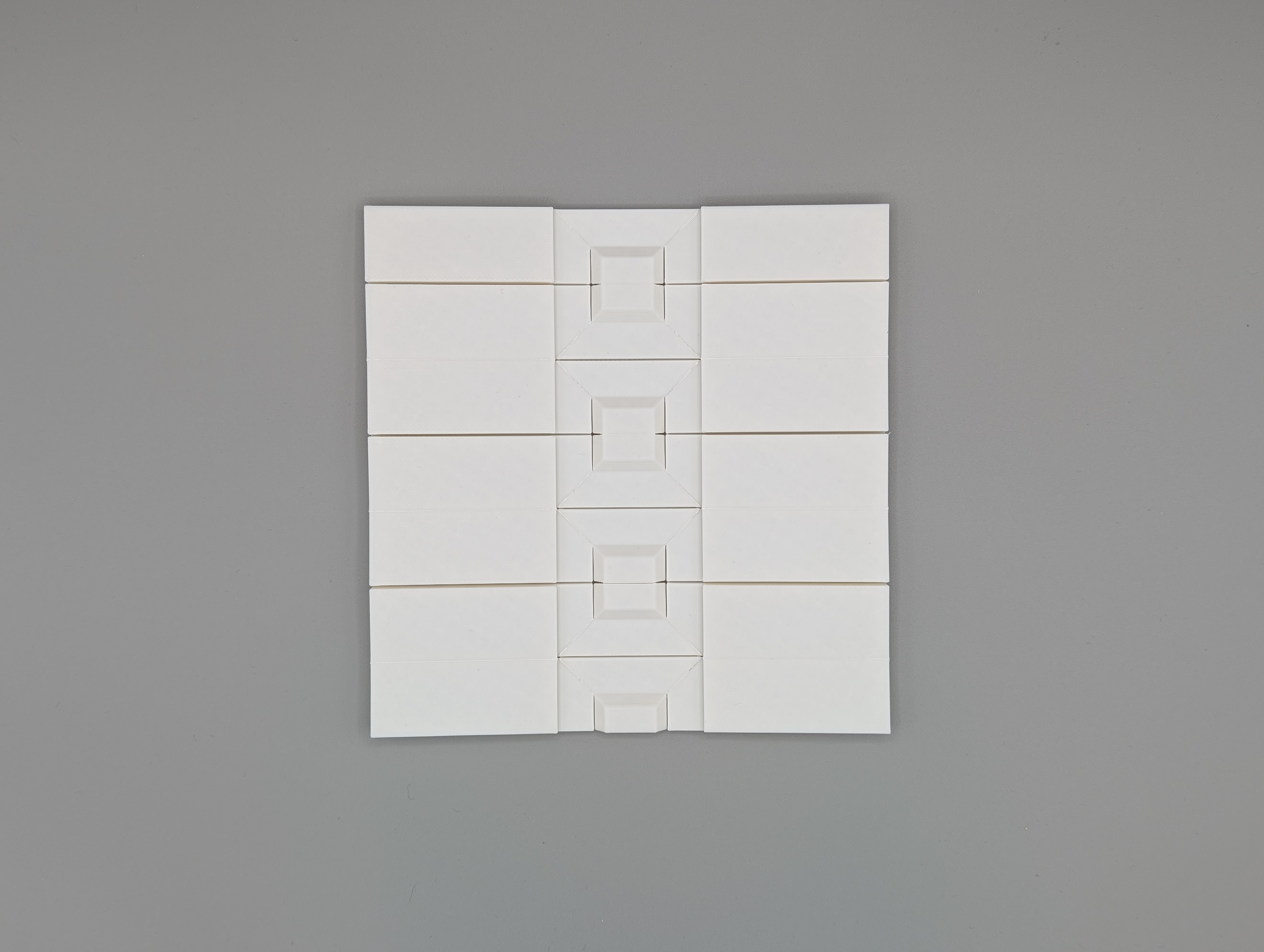 Miniatura 4 do modelo 3D Squared Cube Origami 3D Print