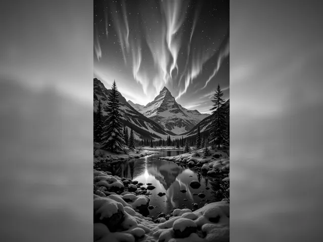 Mountain Hueforge