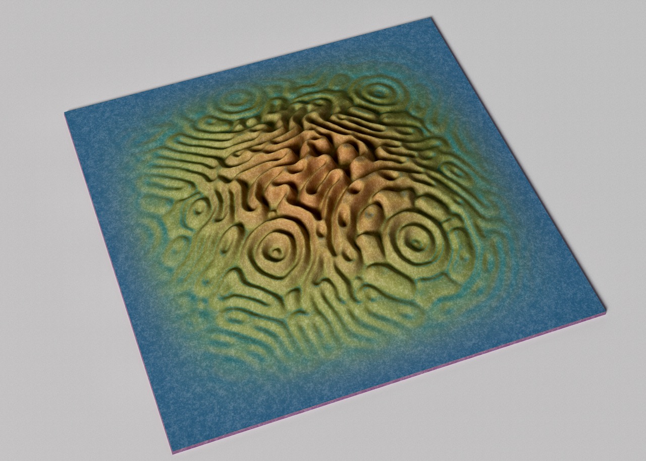 Patterned Bmp Terrain- Wall Decor - Prop