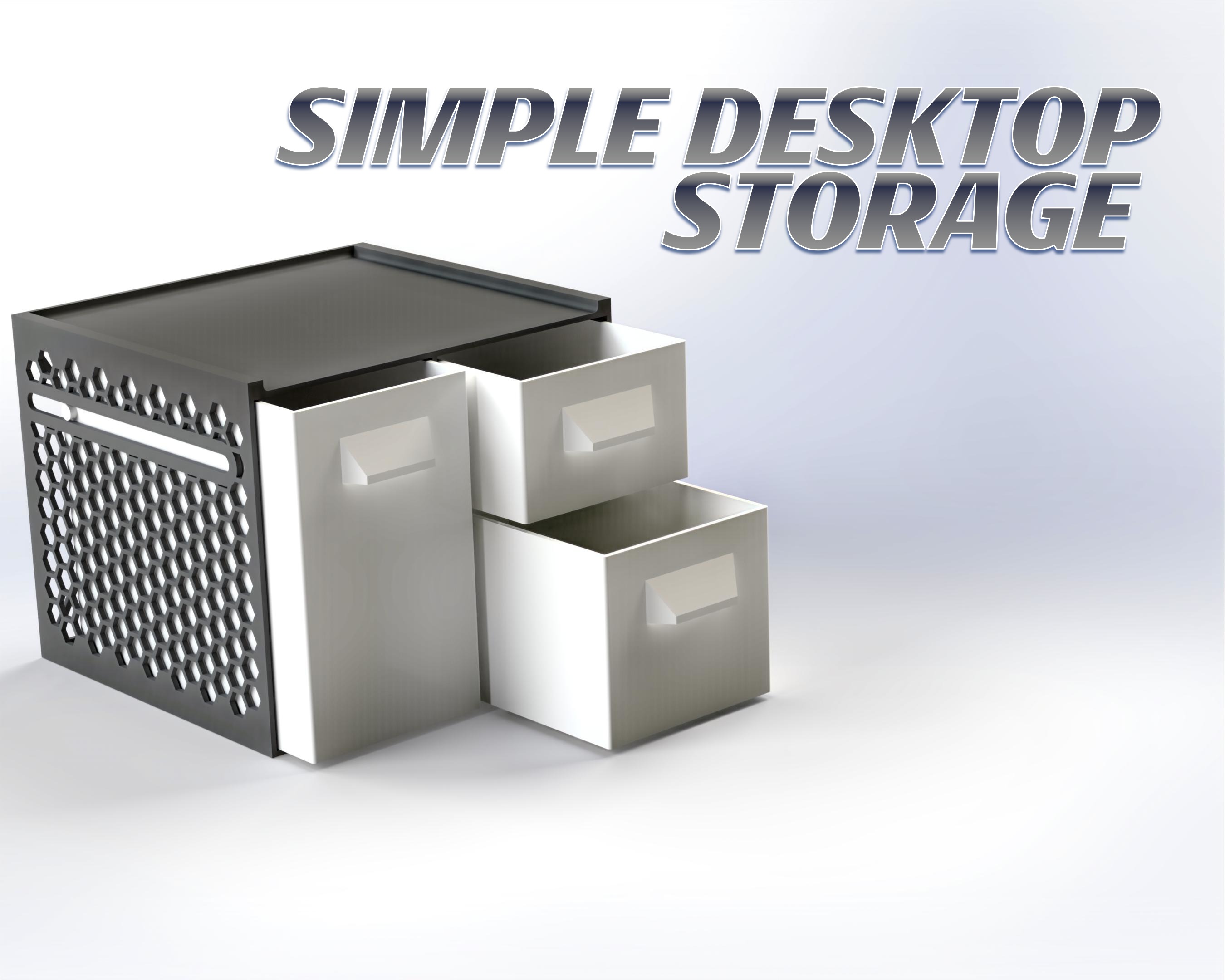 Simple Desktop Drawers