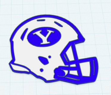Cool BYU helmet