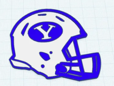 Cool BYU helmet