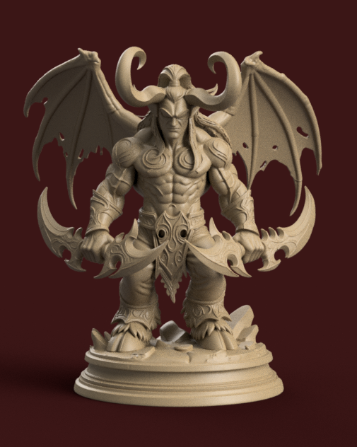 Demon Hunter Bust