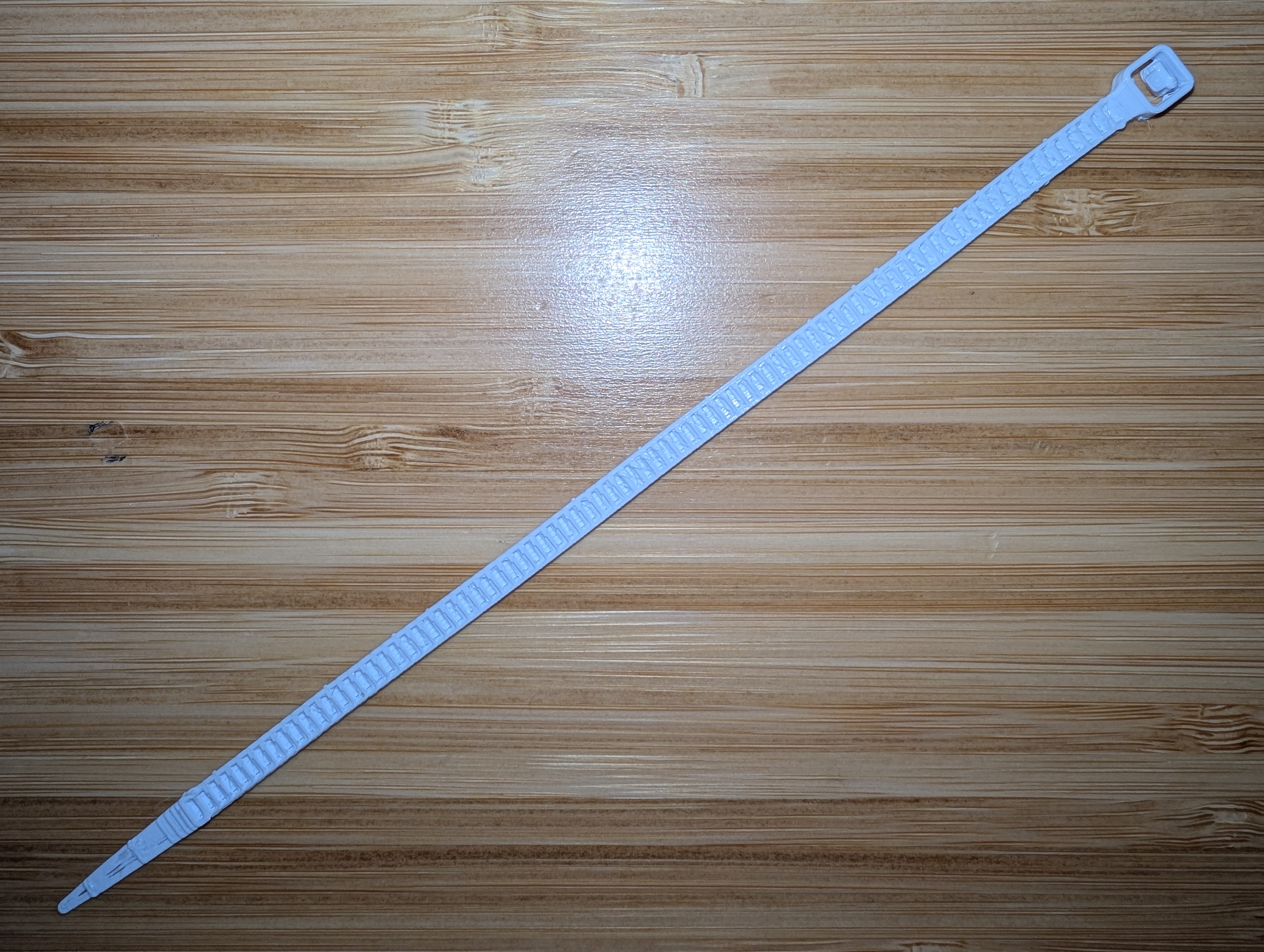 Shorter Zip/Cable Tie 3D model thumbnail
