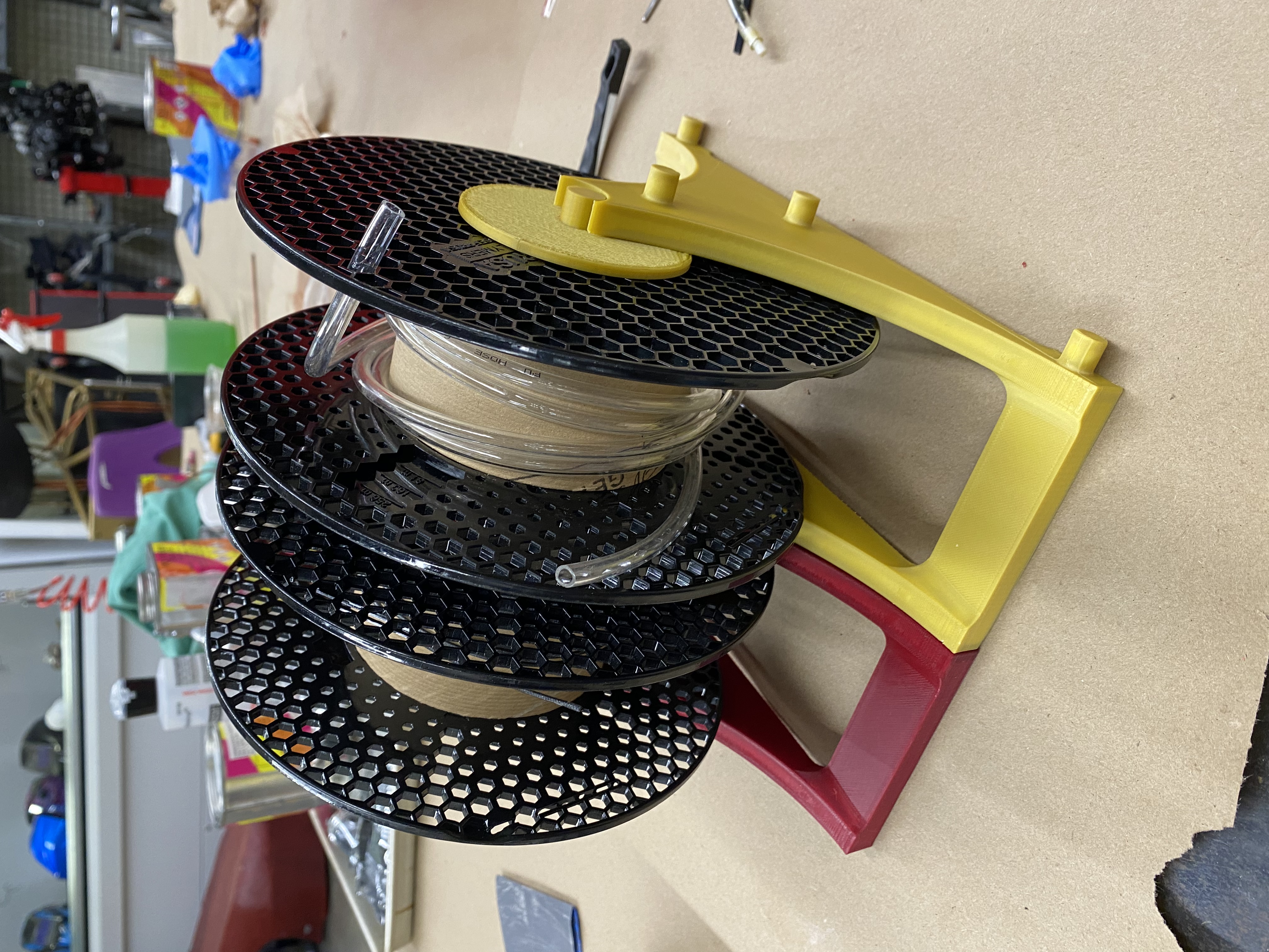 Miniatura 2 do modelo 3D SpoolRack - Modular Cable Storage System