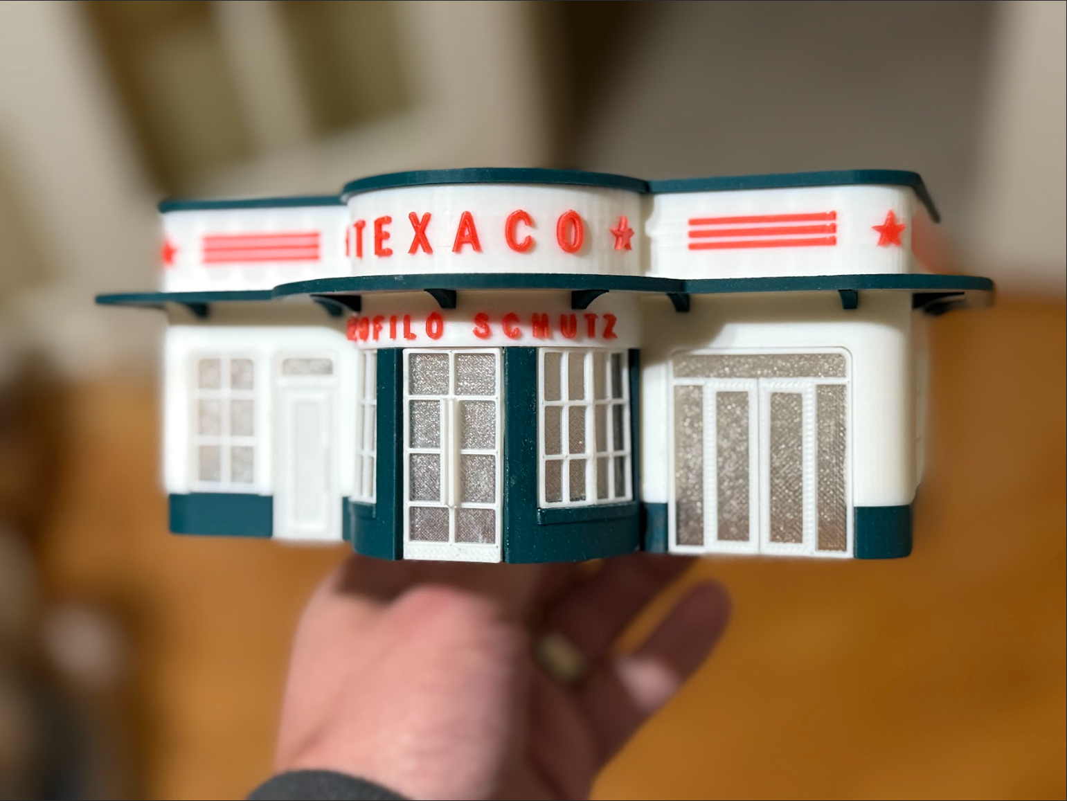 1/64 Vintage Texaco Diorama