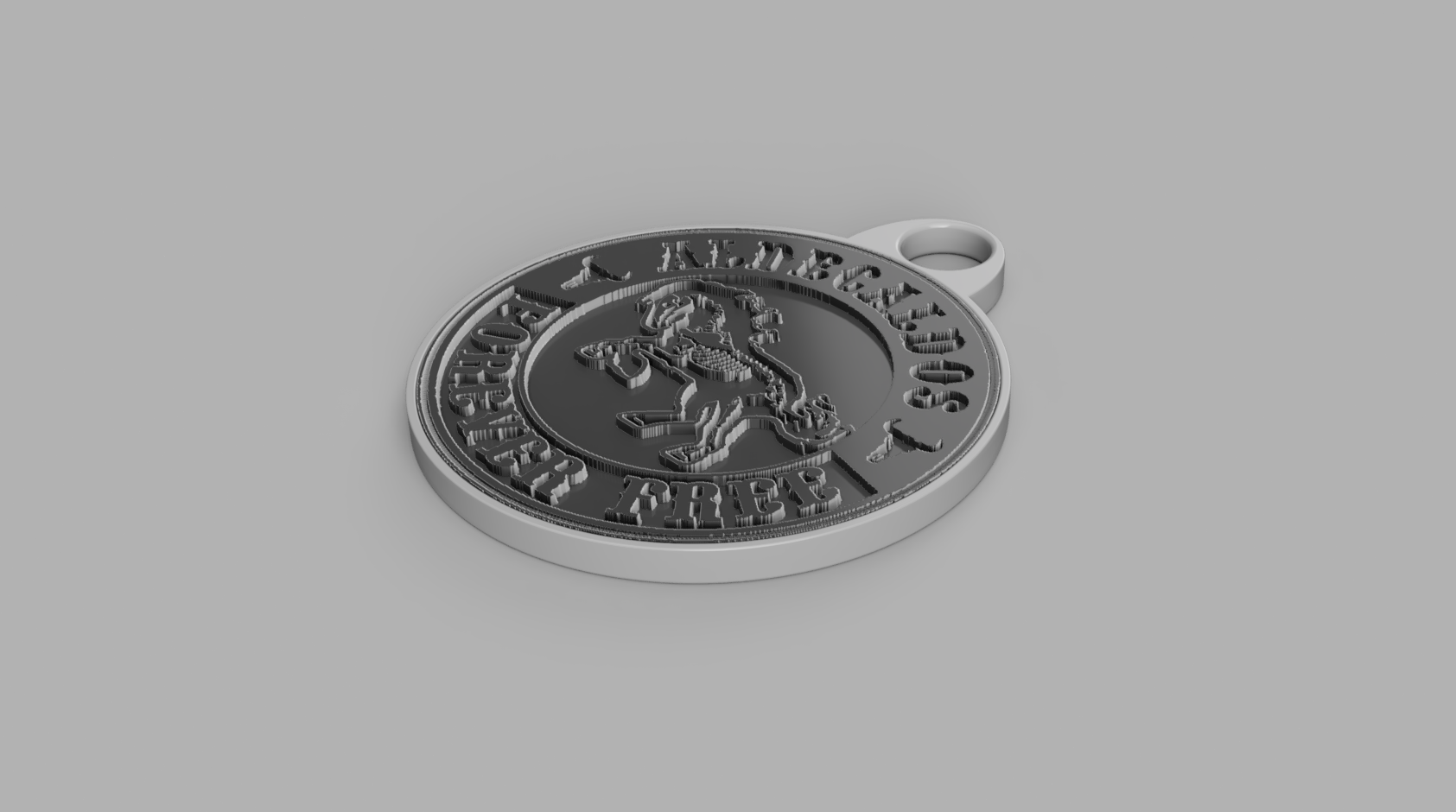Cyberpunk aldecaldos forever free keyring