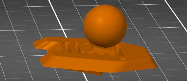 Ball mount mod to Buddy 3D cam (CORE ONE/+/L)