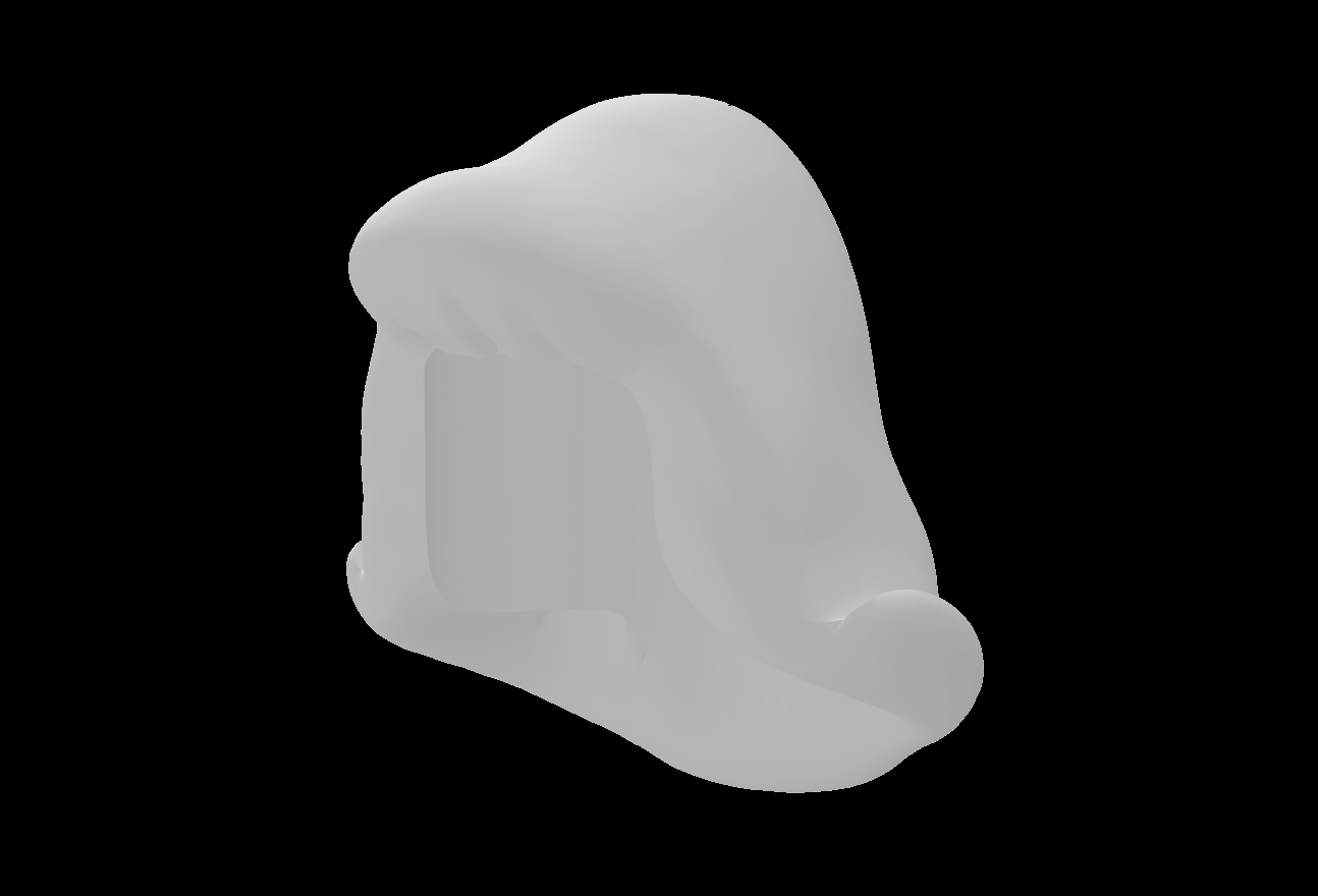 Lego Compatible (20688.dat) Minifig Hair Female Mid-Length Flipped Ends