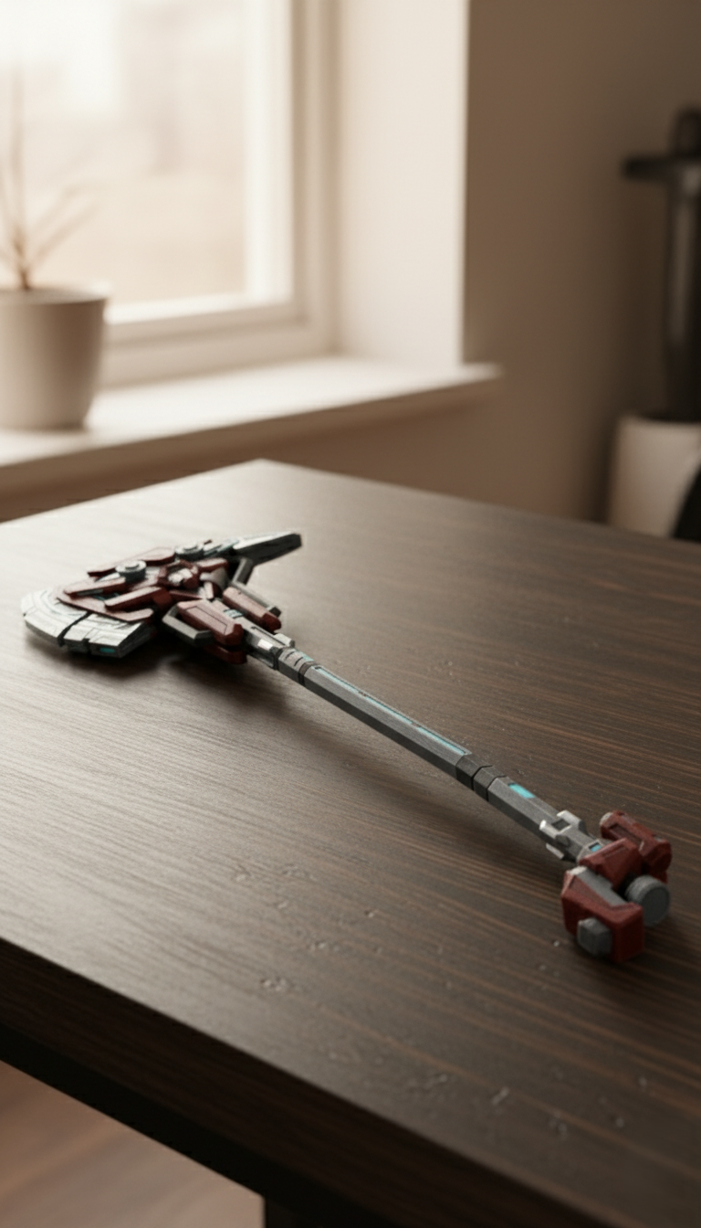 Transformer Weapon – 3D Printable Transforming Sci-Fi Tool