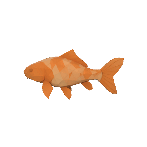 Low poly koi fish — miniatura 2