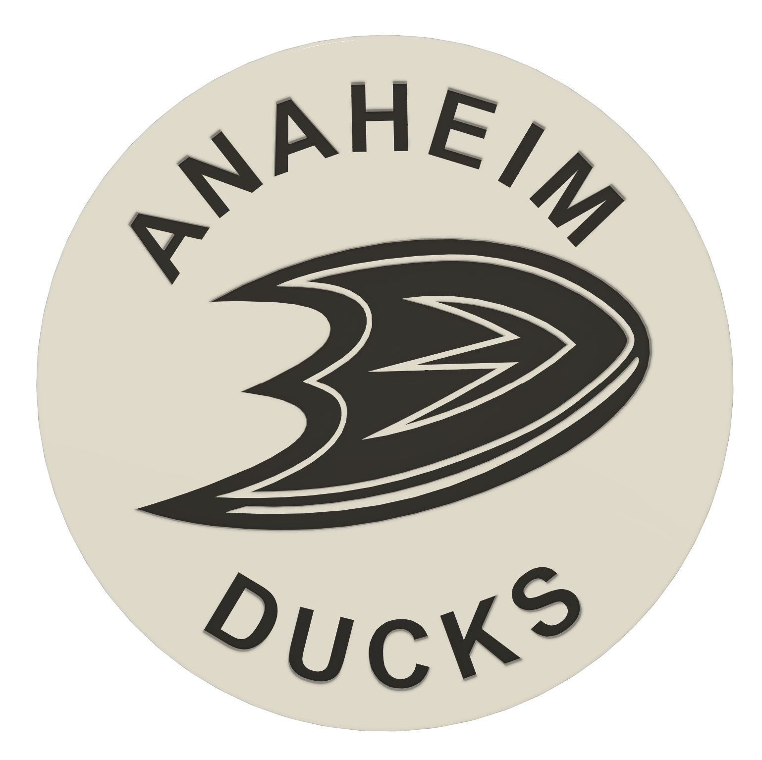 Golf - Golf Ball Marker - NHL - Pacific - Anaheim Ducks
