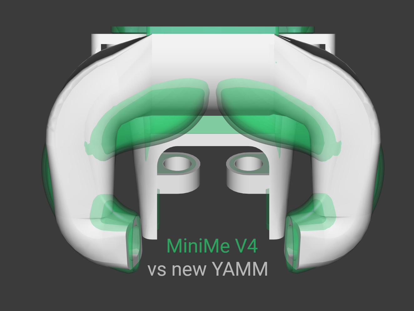 YAMM (Yet Another Mini Me) hot-end duct for Ender 3